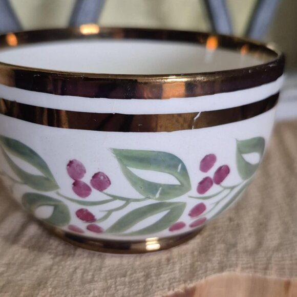 Wade England Tea Set - Bronze Copper - Teapot cream sugar - Mid-century Vintage - Picture 16 of 16